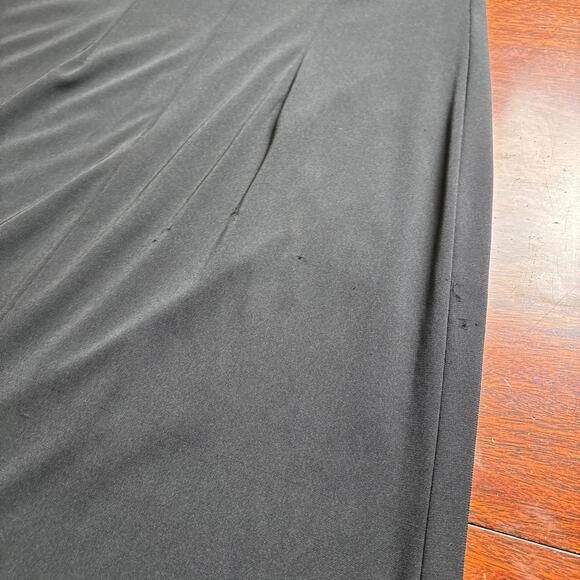 Patra Vintage Beaded Whimsigoth Maxi Dress Size 8 Black Sleeveless Fairy Formal - Picture 10 of 10